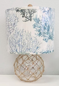 NEW Fishermans Friend 20" Aqua Coral Lamp