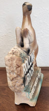 Load image into Gallery viewer, Vintage Rolling Rock Chalkware Statuette
