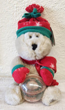 Load image into Gallery viewer, 2002 Starbucks Bearista Bear &amp; Photo Snow Globe with Tag

