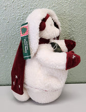 Load image into Gallery viewer, Boyds Bath &amp; Bodyworks Holiday Fleece Bunny
