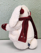 Load image into Gallery viewer, Boyds Bath &amp; Bodyworks Holiday Fleece Bunny
