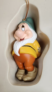 Disney Grolier President's Edition Bashful Ornament with Box