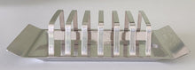 Load image into Gallery viewer, Mid-Century Satinsteel Toast Rack
