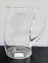 Load image into Gallery viewer, Denizli Handmade Curved Glass Pitcher
