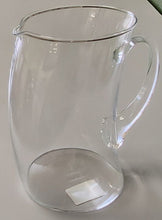 Load image into Gallery viewer, Denizli Handmade Curved Glass Pitcher
