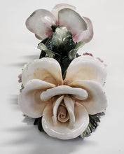 Load image into Gallery viewer, Vintage Capodimonte Candleholder (Repaired)
