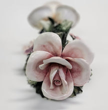 Load image into Gallery viewer, Vintage Capodimonte Candleholder (Repaired)
