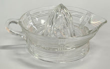 Load image into Gallery viewer, Vintage Hazel Atlas Glass Juicer
