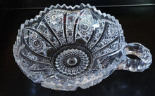 Load image into Gallery viewer, Vintage Pressed Glass Dish with Handle
