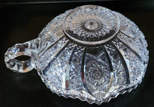 Load image into Gallery viewer, Vintage Pressed Glass Dish with Handle
