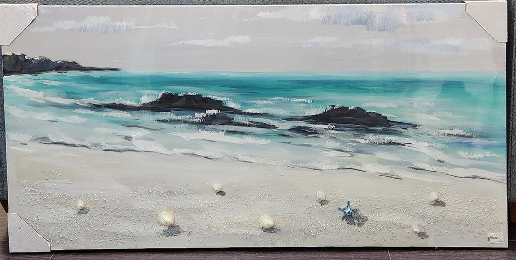 NEW Oil Painting - Rocky Shore - 189080-7M