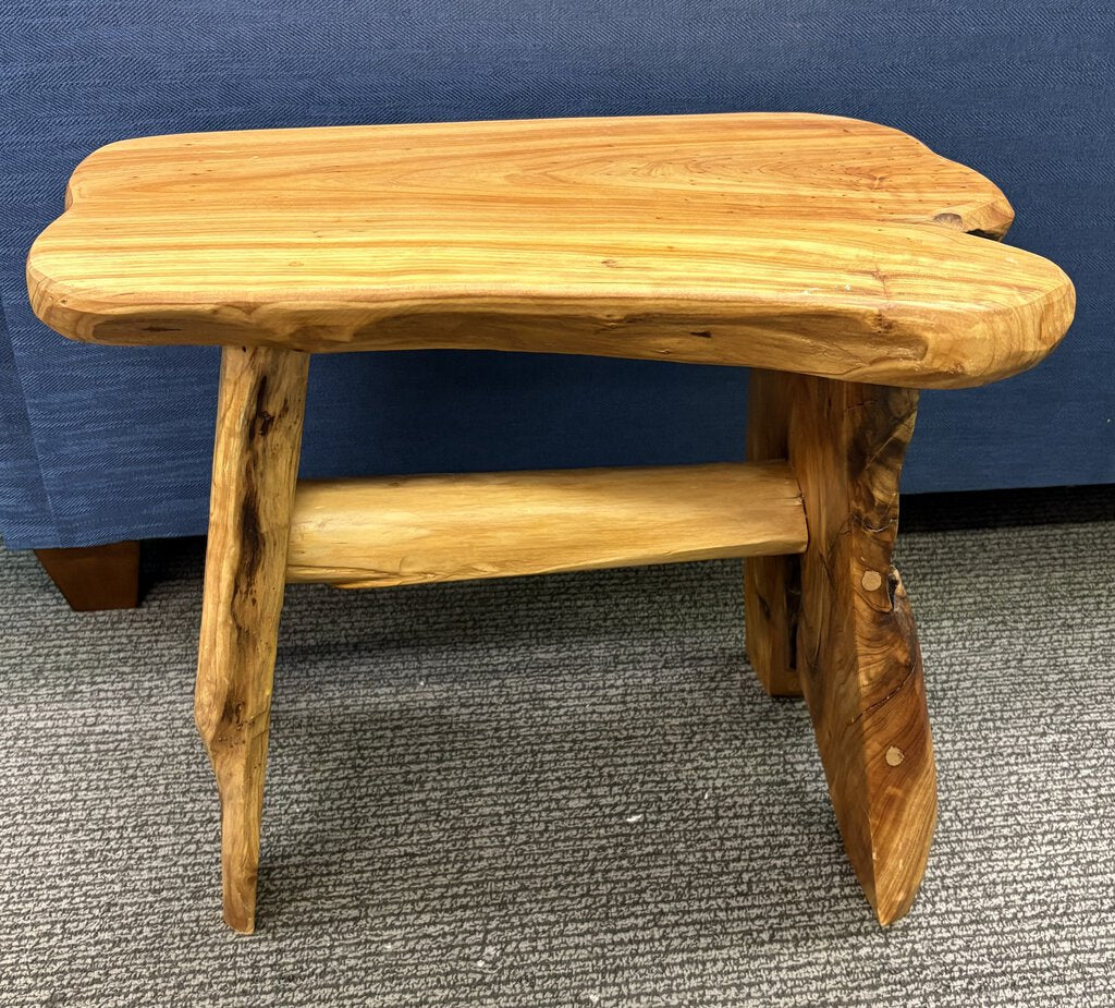 Live Edge Wood Accent Table