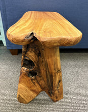 Load image into Gallery viewer, Live Edge Wood Accent Table
