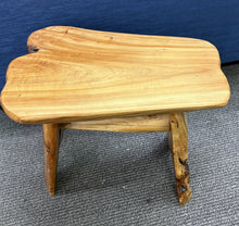 Load image into Gallery viewer, Live Edge Wood Accent Table
