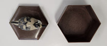 Load image into Gallery viewer, Vintage Trinket Box with Duck on Lid

