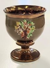 Load image into Gallery viewer, Vintage Copper Lustreware Goblet
