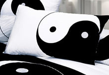 Load image into Gallery viewer, Three Piece Queen/Full Yin Yang Duvet Set
