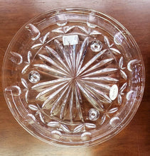 Load image into Gallery viewer, Block Crystal Tulip Garden Footed Platter
