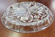 Load image into Gallery viewer, Block Crystal Tulip Garden Footed Platter
