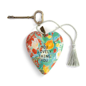 NEW ArtLifting Art Heart - Floral Stripes - 1008110067