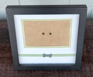 Matted Picture Frame "Woof"