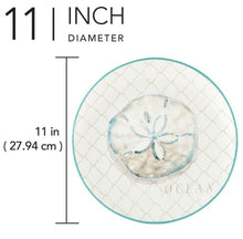 Load image into Gallery viewer, NEW 4-Pc SET Certified International Ocean View Dinner Plates 31520
