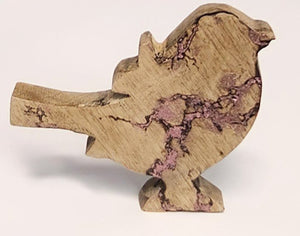 NEW Mango Wood Chick Shelf Decor Small