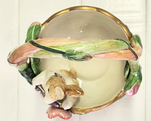 Load image into Gallery viewer, Fitz and Floyd Garden Rhapsody Small Basket (with box)
