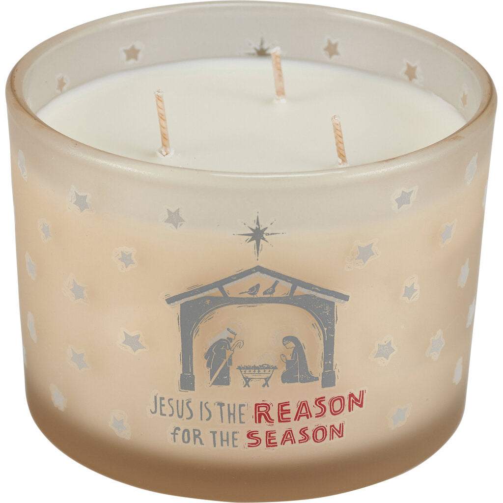 *NEW Jesus is the Reason Jar Candle - 115994