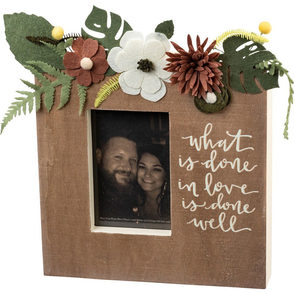 *NEW What Is Done In Love Is Done Well Box Frame - 102557