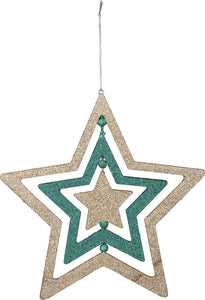 *NEW Boho Star Ornament - 101401