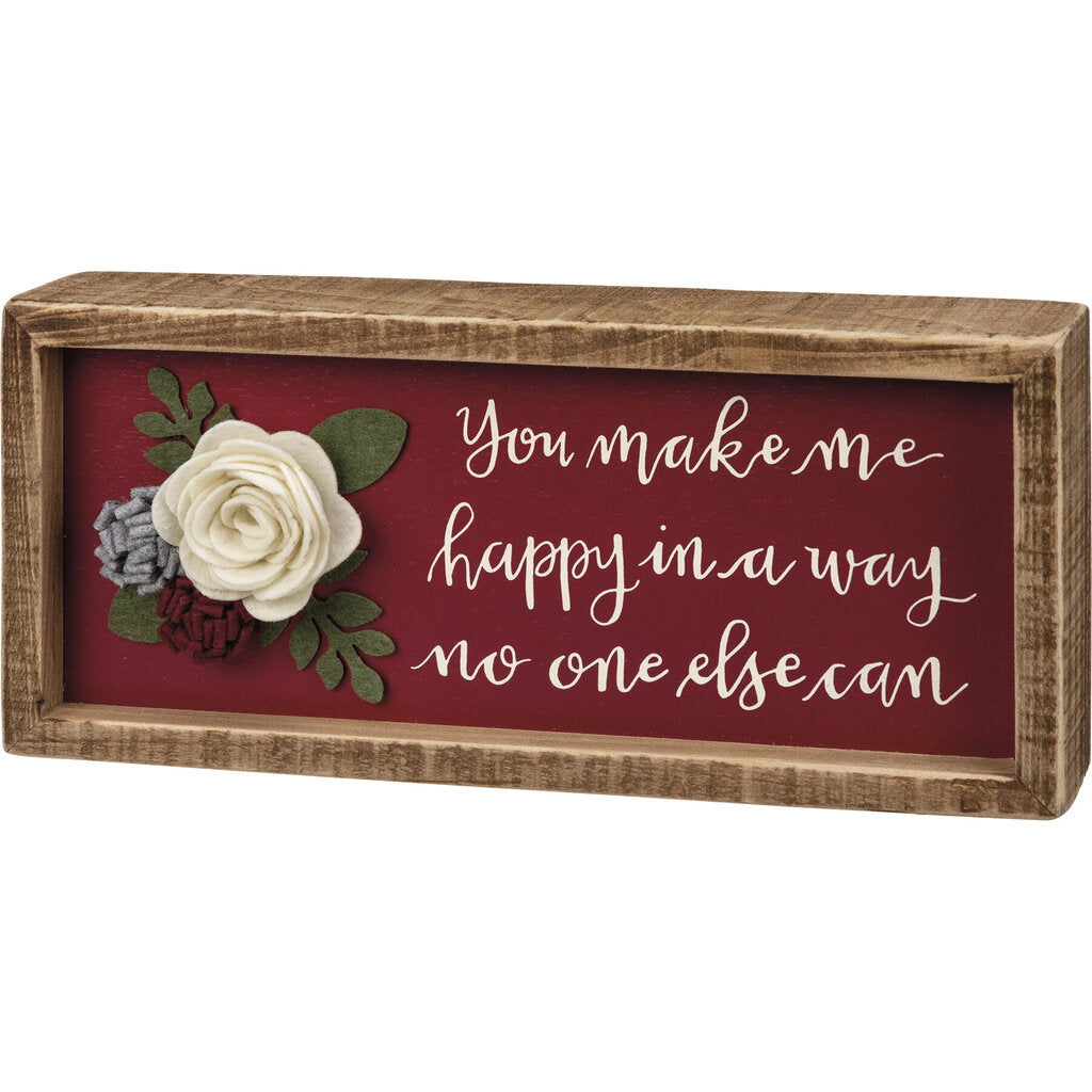 *NEW In a Way Inset Box Sign - 109039