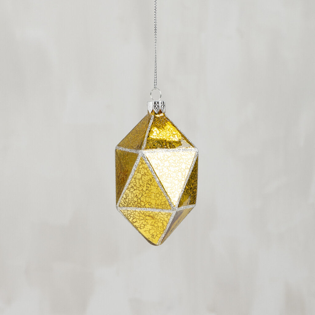 *NEW Sheer Gold Ornament - 104181