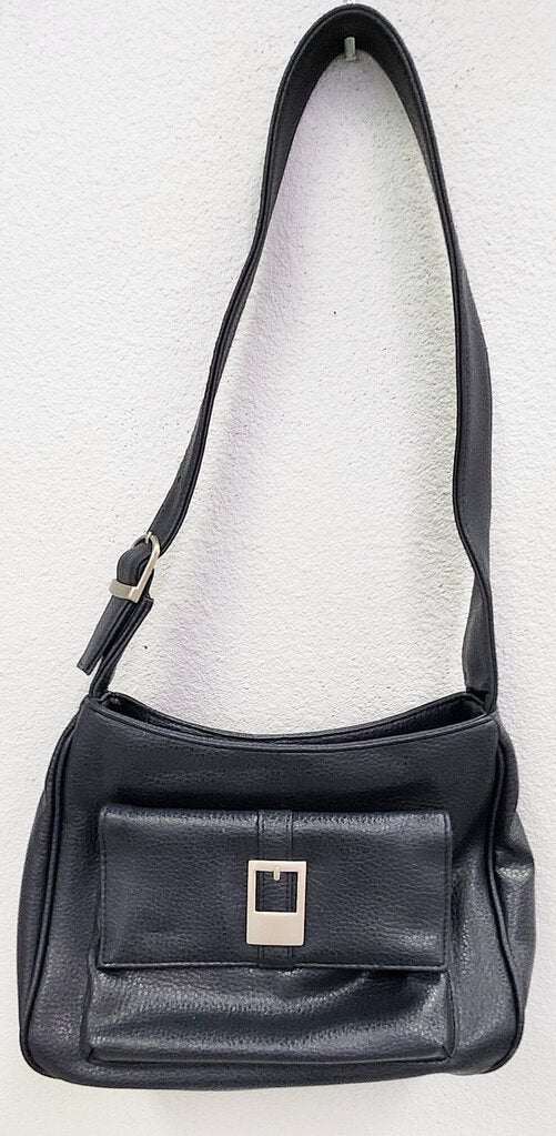 Navy Claudia Barnes Shoulder Bag