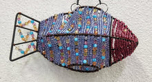 Load image into Gallery viewer, Beaded Metal Fish Candle Holder
