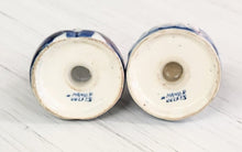 Load image into Gallery viewer, Vintage Delft Man &amp; Woman Salt &amp; Pepper Shakers
