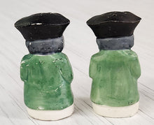 Load image into Gallery viewer, Vintage Colonial Men Salt &amp; Pepper Shakers
