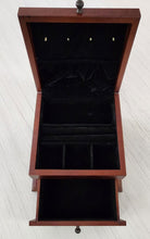Load image into Gallery viewer, Tile Top Wood Jewelry Box
