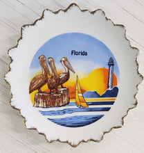 Load image into Gallery viewer, Vintage Florida Porcelain Collector Plate
