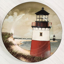 Load image into Gallery viewer, 4-Pc SET David Carter Brown By the Sea Salad Plates
