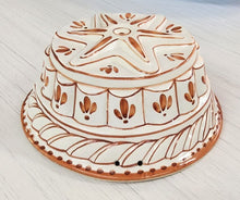 Load image into Gallery viewer, Vintage Ceramic Hand-painted Bundt Cake Mold
