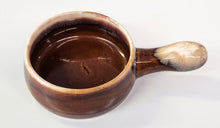 Load image into Gallery viewer, Vintage Drip Glaze Soup Bowl with Handle
