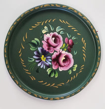 Load image into Gallery viewer, Vintage Toleware Hand-painted Tray
