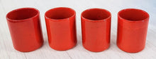 Load image into Gallery viewer, SET 4-Pc Mid-Century Lava Red Tumblers
