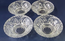 Load image into Gallery viewer, SET 4-Pc Vintage KIG Malaysia Glass Bowls
