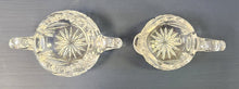 Load image into Gallery viewer, Vintage Pressed Glass Sugar &amp; Creamer Set
