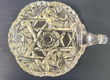 Load image into Gallery viewer, Vintage Pressed Glass Candy Dish with Handle
