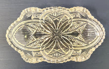 Load image into Gallery viewer, Vintage Oval Pressed Glass Candy Dish
