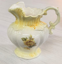 Load image into Gallery viewer, Vintage Signed Ceramic Pitcher and Basin
