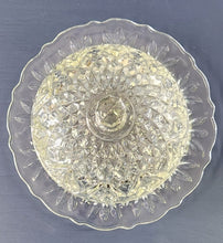 Load image into Gallery viewer, Vintage Pressed Glass Covered Dish
